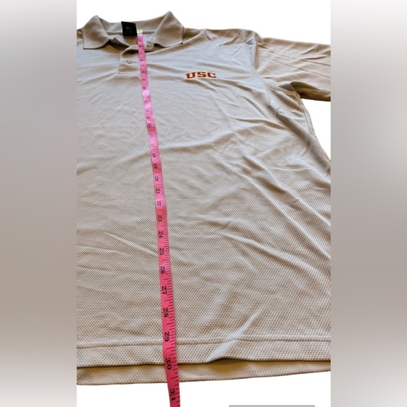 Nike Men’s Polo USC logo Pullover Polo short sleeve shirt Size Large - Picture 5 of 8